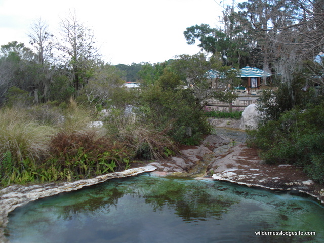 "Flow" from Silver Creek Springs Pool to Bay Lake